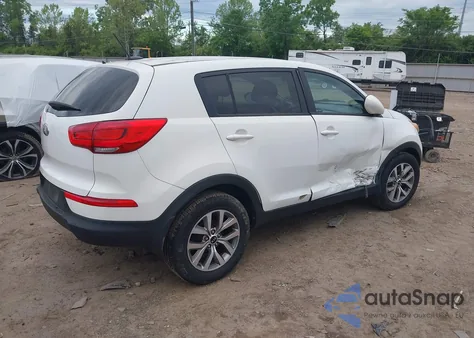 2015 Kia Sportage Lx из США, поврежденный, VIN KNDPB3ACXF7793956